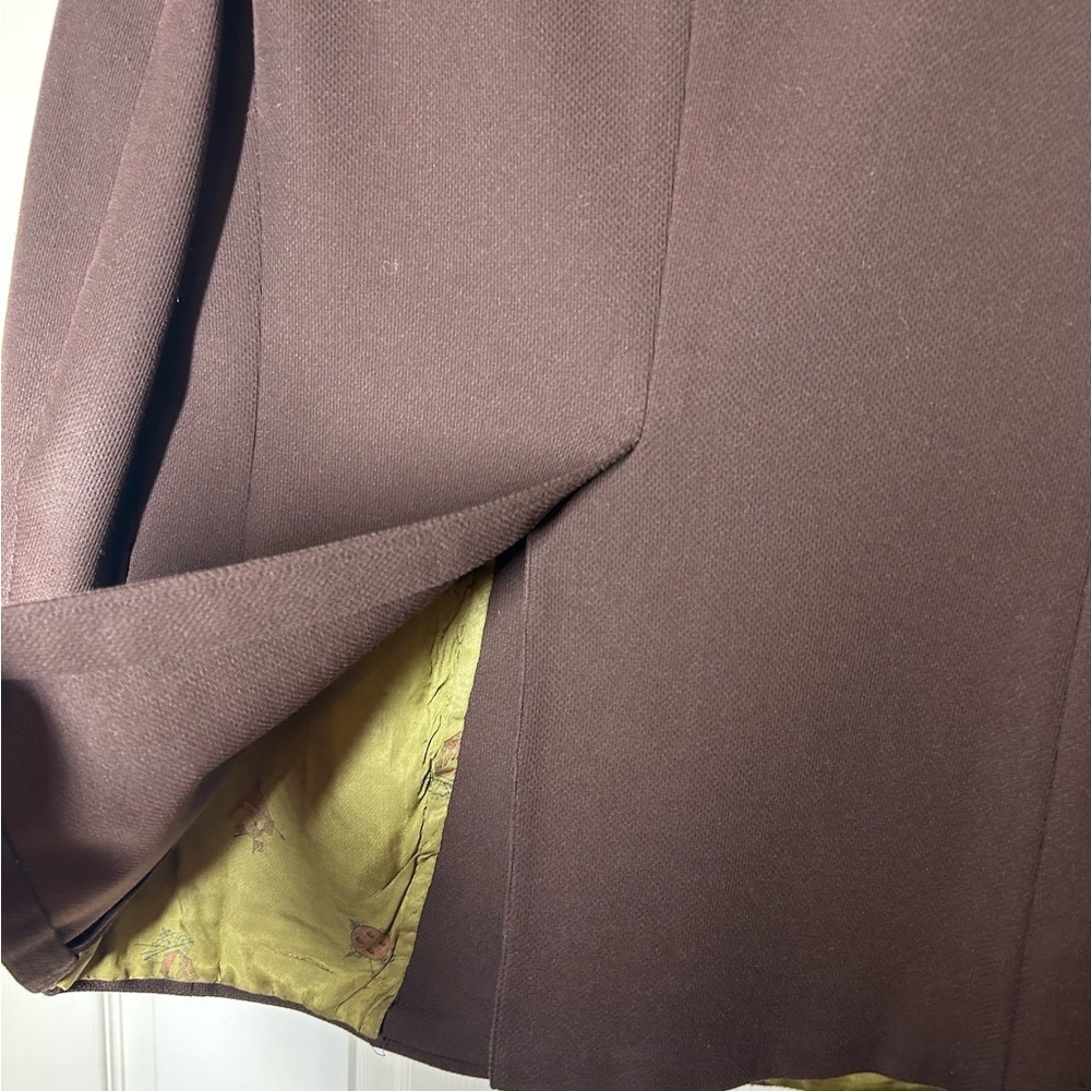 Vintage Michaels/Stern Brown Oversized Single Breasted Blazer Size L - Picture 6 of 14